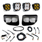 Squadron 2.0 Sport/Squadron Sae Dual Fog Pocket Light Kit Ford 2020-22 F-250/350 Super Duty Baja Amber Baja Designs