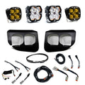 Squadron 2.0 Sport/Squadron Sae Dual Fog Pocket Light Kit Ford 2020-22 F-250/350 Super Duty Baja Amber Upfitter Baja Designs