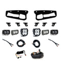 Squadron 2.0 Sport/S2 Sport/S2 Sae Sportman Fog Pocket Light Kit Ford 2021-27 Bronco 2022-24 Bronco Raptor w/ Steel Bumper Clear Upfitter Baja Designs