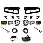 Squadron 2.0 Sport/S2 Sport/S2 Sae Sportman Fog Pocket Light Kit Ford 2021-27 Bronco 2022-24 Bronco Raptor w/ Steel Bumper Baja Amber Baja Designs