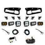 Squadron 2.0 Pro/S2 Pro/S2 Sae Pro Fog Pocket Light Kit Ford 2021-27 Bronco 2022-24 Bronco Raptor w/ Steel Bumper Baja Amber Baja Designs