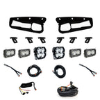 Squadron 2.0 Pro/Dual S2 Sport Fog Pocket Light Kit Ford 2021-27 Bronco 2022-24 Bronco Raptor w/ Steel Bumper Baja Designs