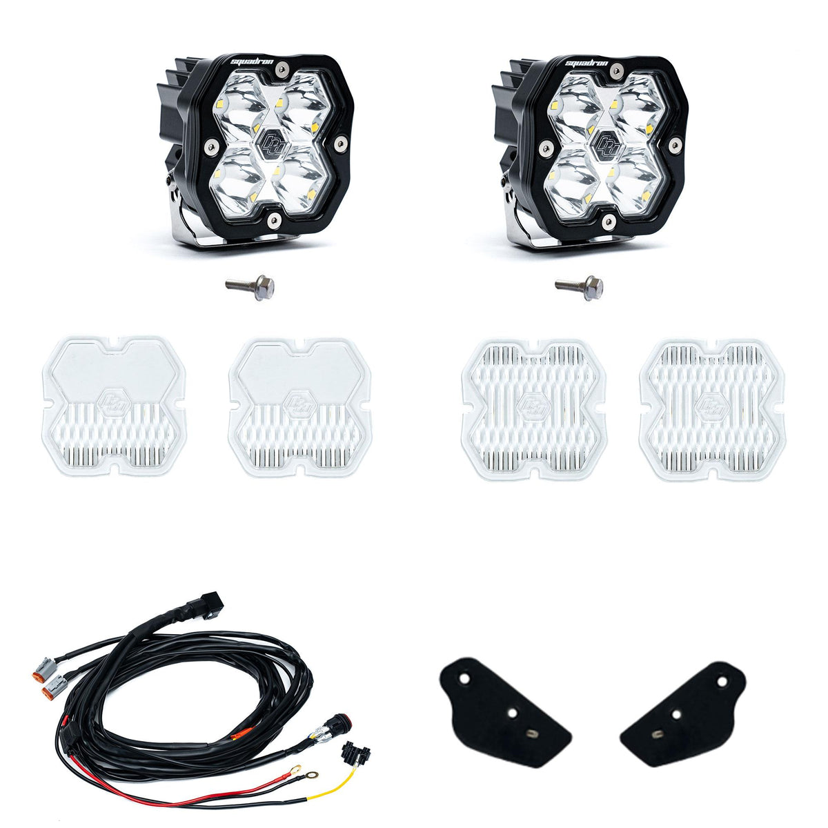 Squadron 2.0 Sport A-Pillar Light Kit Ford 2021-27 Bronco 2022-24 Bronco Raptor Baja Designs