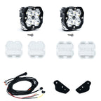 Squadron 2.0 Sport A-Pillar Light Kit Ford 2021-27 Bronco 2022-24 Bronco Raptor Toggle Baja Designs