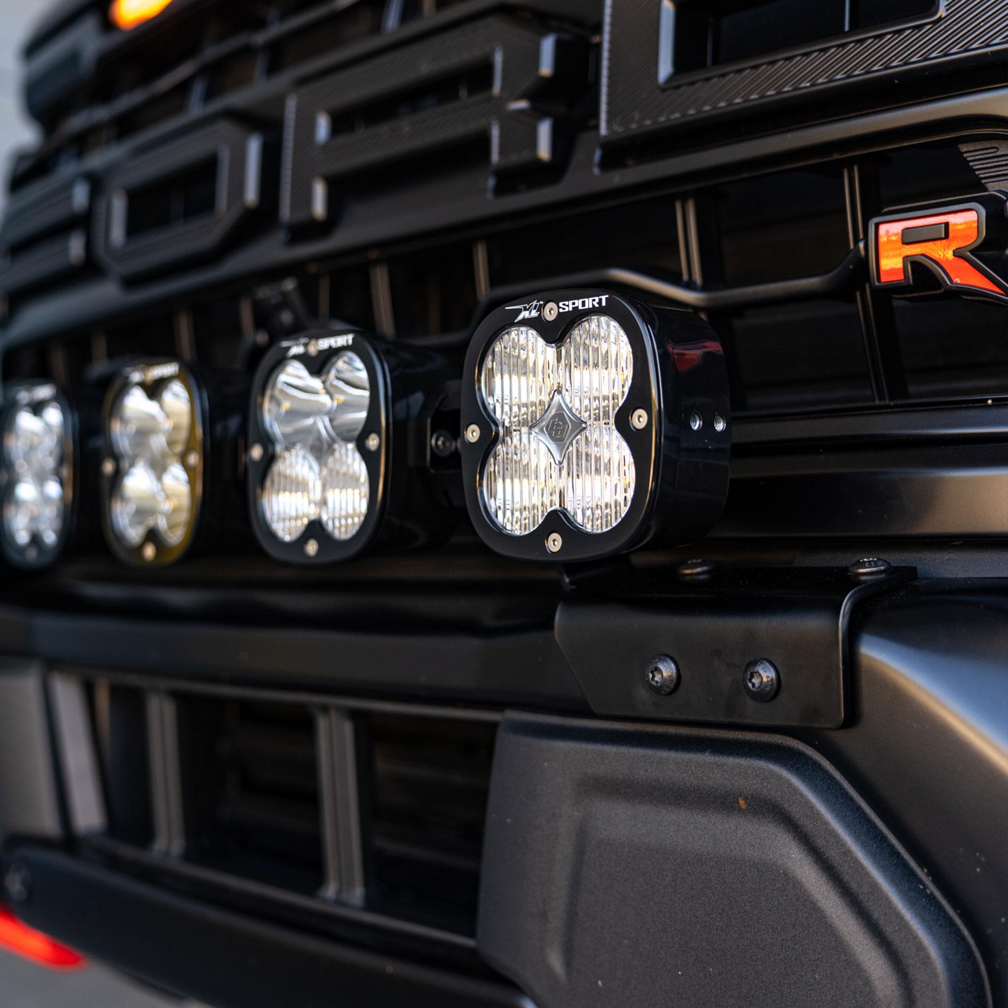 Ford 6 XL Linkable Bumper Light Kit 24-25 Ford F-150 Raptor R/37 Baja Designs