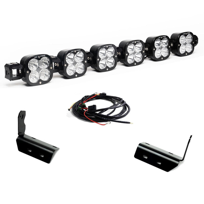 LTW Motorsports fog light brackets for Silverado 1500 2020-2025 mounted LED pods