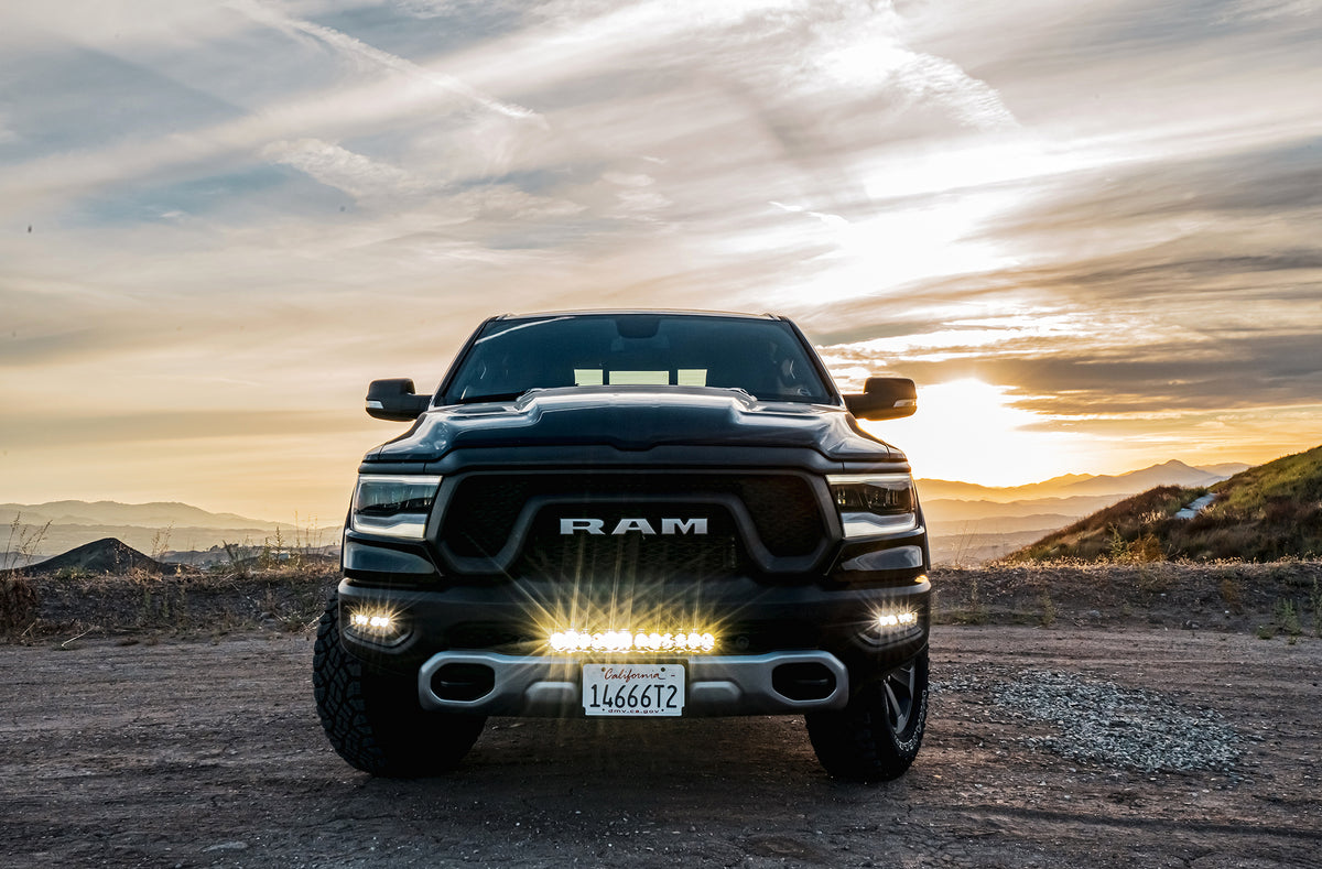 Dodge Ram Rebel 1500 19-On Dual S2 Fog Pocket Kit Baja Designs