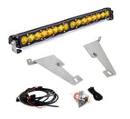 2022 Toyota Tundra 20 Inch S8 Behind Bumper Kit Amber Baja Designs