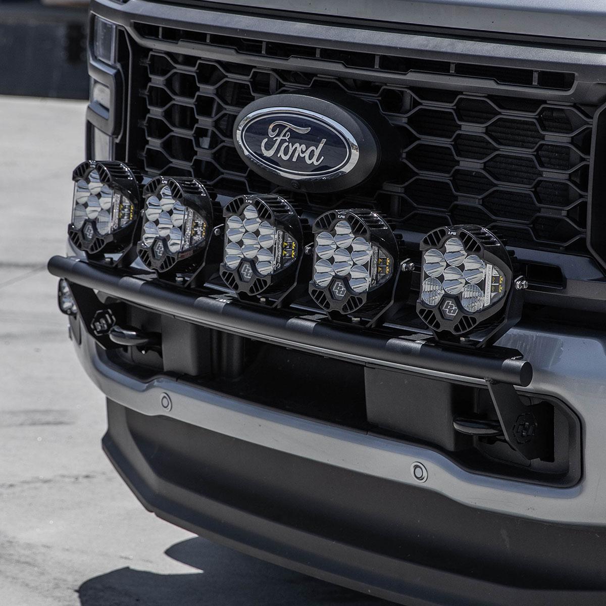 Ford Super Duty 23-On LP6 Bull Bar Light Kits Kit Baja Designs