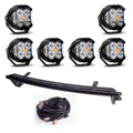 Ford Super Duty 23-On LP4 Bull Bar Light Kits Kit Baja Designs