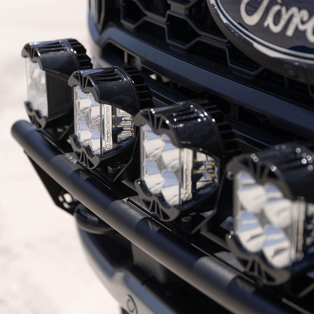 Ford Super Duty 23-On LP4 Bull Bar Light Kits Kit Baja Designs