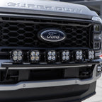 Ford Super Duty 23-On XL Sport Bull Bar Light Kits Kit w/ Upfitter Baja Designs