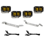 2024-Present Toyota Tacoma S2 SAE Amber OEM Fog Replacement Kit Baja Designs