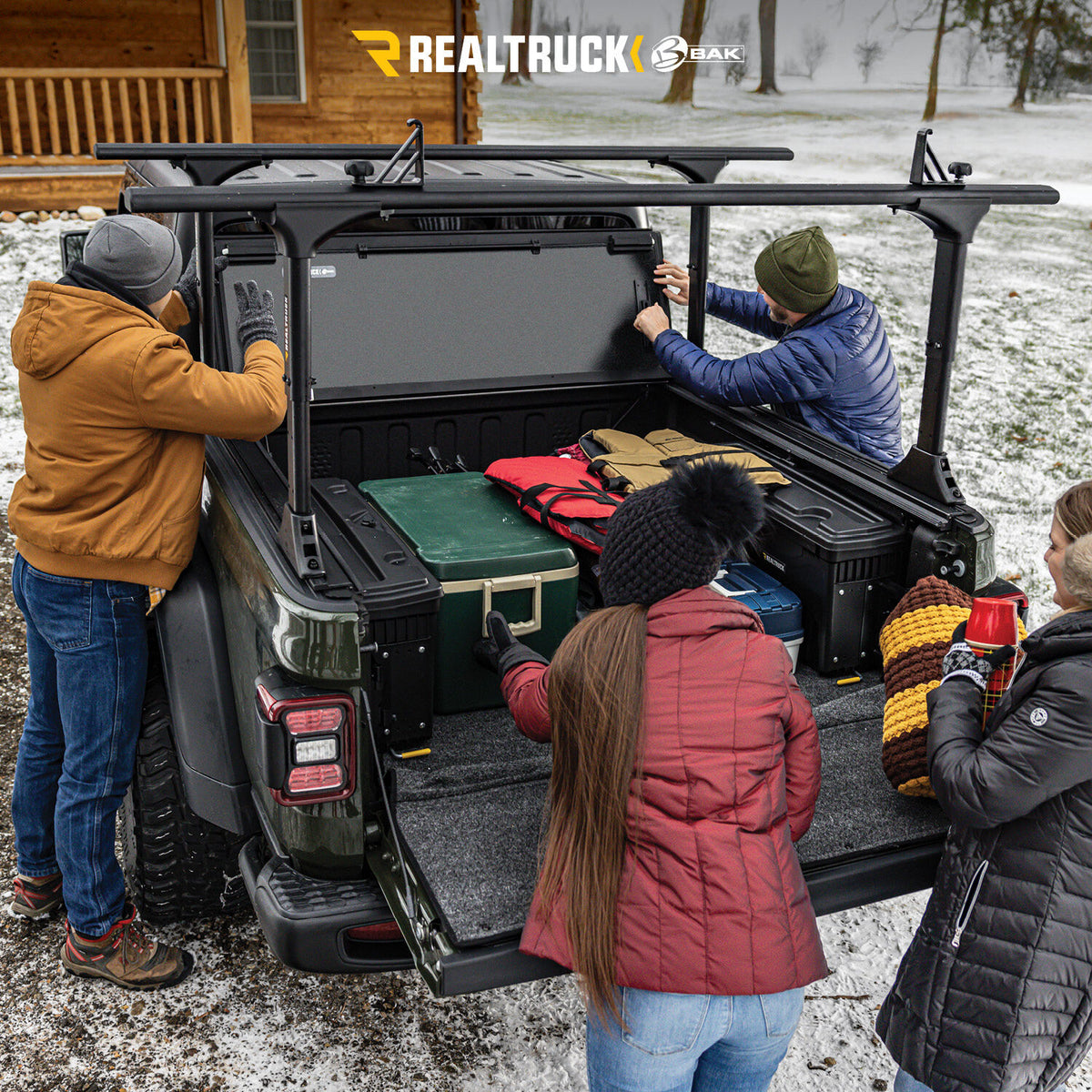 BAKFlip MX4 TS Hard Folding Truck Bed Cover 2015-2022 Colorado/Canyon 5 Foot Bed BAK