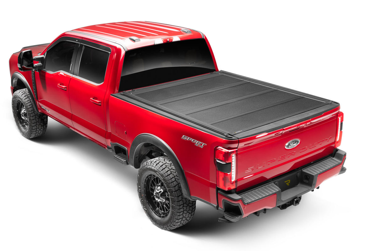 BAKFlip MX4 TS Hard Folding Truck Bed Cover 2016-2023 Toyota Tacoma with Deck Rail System BAK