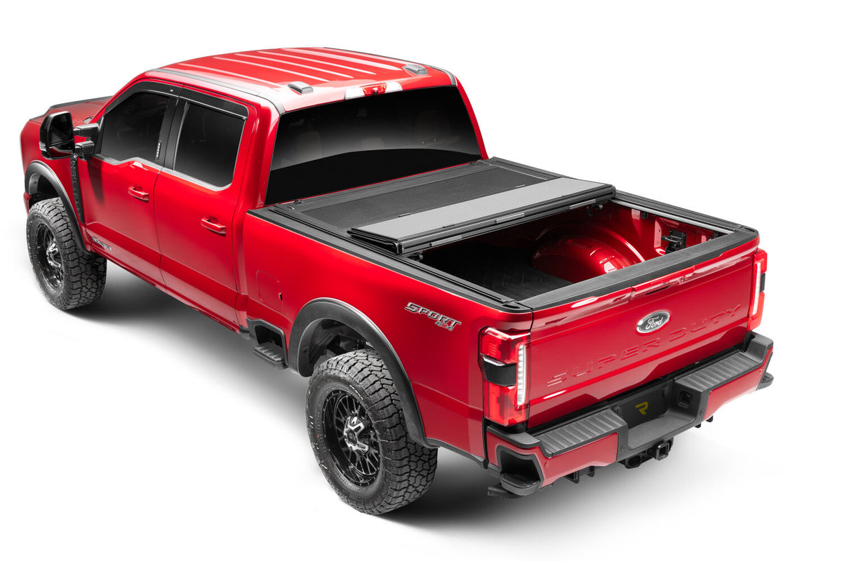 BAKFlip MX4 TS Hard Folding Truck Bed Cover 2016-2023 Toyota Tacoma with Deck Rail System BAK