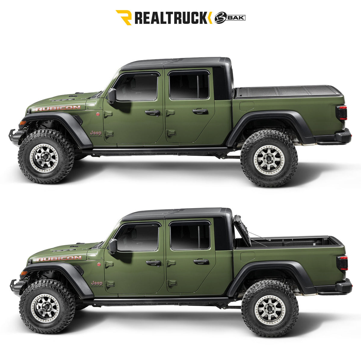 BAKFlip MX4 TS Hard Folding Truck Bed Cover 2022-2025 Nissan Frontier 5 Foot Bed with or without Utili-Track System BAK
