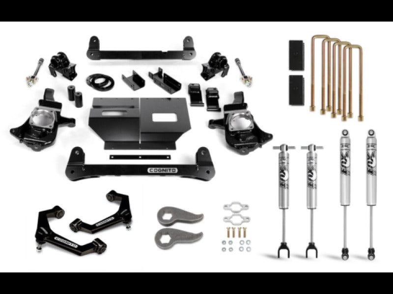 Cognito 11-19 Chevy/GMC Silverado/Sierra 2500/3500 HD 2WD/4WD 6in Std Lift Kit w/ Fox PS 2.0 IFP-LTW Motorsports