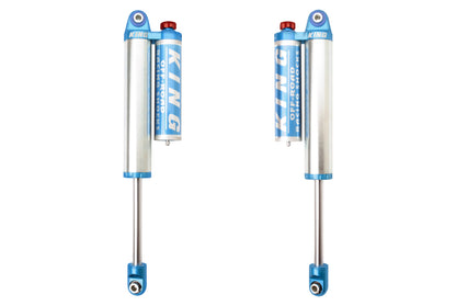 King Shocks 00-10 Chevrolet Silverado 2500/3500/HD Rear 2.5 Dia Piggyback Res Shock w/Adj (Pair)-LTW Motorsports