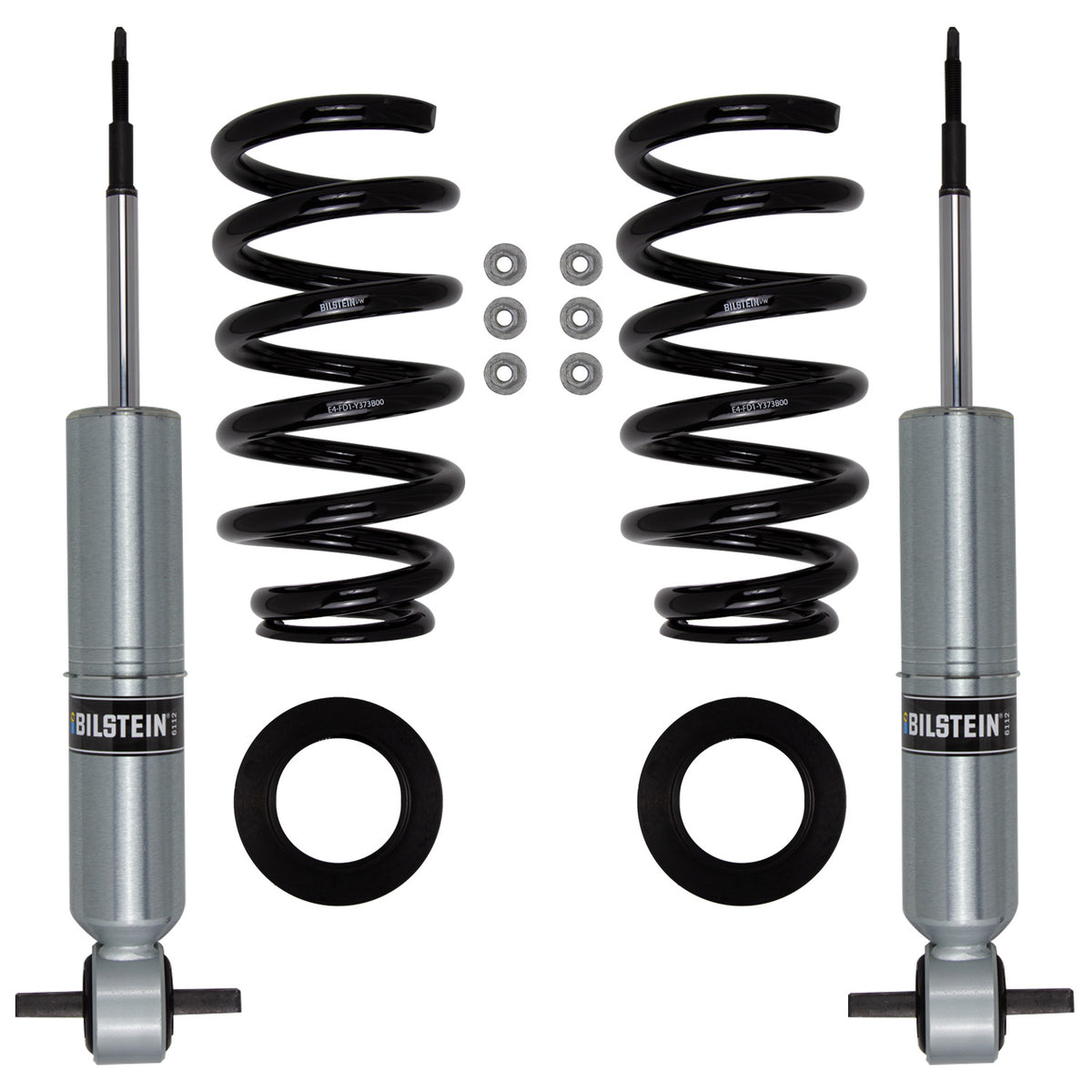 Suspension Kit Chevrolet Silverado 1500 2018-2014, Silverado 1500 LD 2019, GMC Sierra 1500 2018-2014, Sierra 1500 Limited 2019 Monotube Provides 1.85-2.75 Inch Front Lift B8 6112 Bilstein