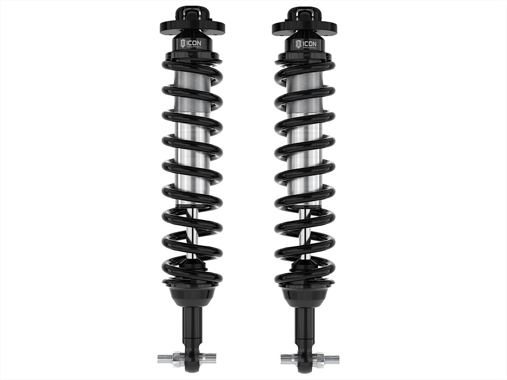 2021-2023 Ford Bronco Front 1.5-4 Inch Lift V.S. 2.5 Series Coilover Kit Internal Reservoir Icon Vehicle Dynamics
