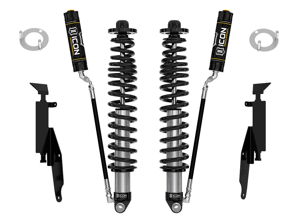 2021-2023 Ford Bronco Rear 1.25-3 Inch Lift V.S. 2.5 Series Coilover Kit Remote Reservoir Icon Vehicle Dynamics