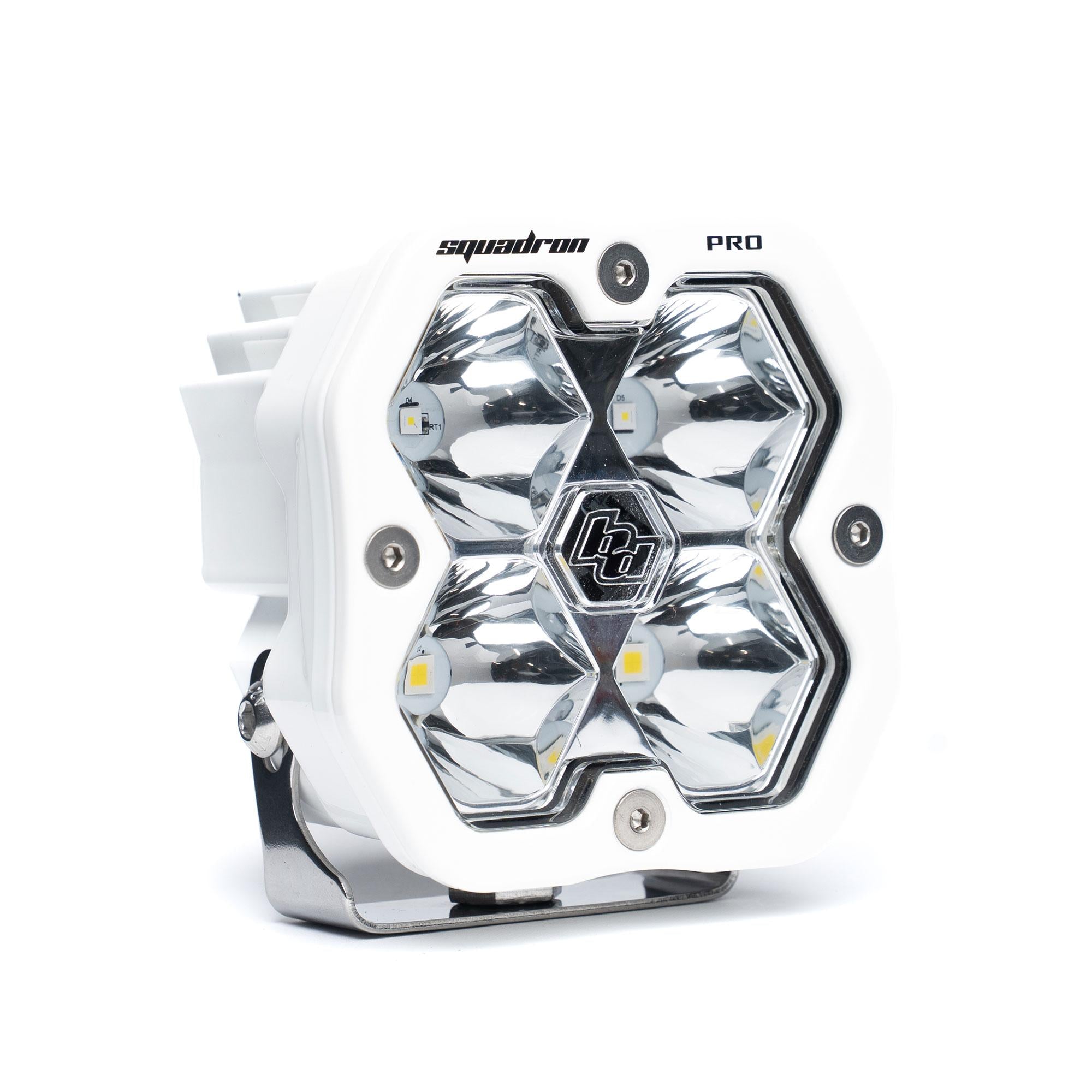 Squadron 2.0 Pro White LED Auxiliary Light Pod Universal Clear Spot Baja Designs