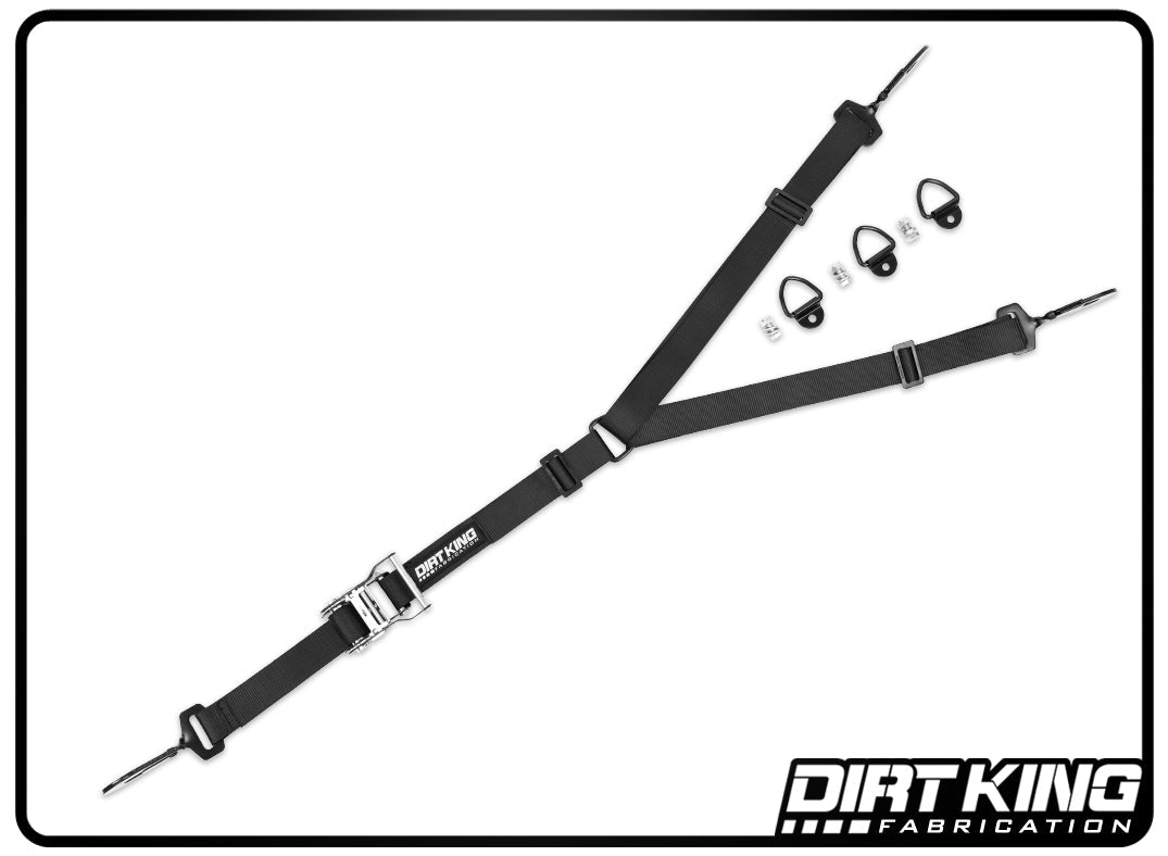3 Way Spare Tire Strap & Mounts-LTW Motorsports