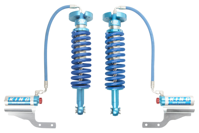 King Shocks 04-08 Ford F150 4WD Front 2.5 Dia Remote Reservoir Coilover w/Adjuster (Pair)-LTW Motorsports