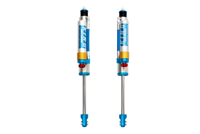 King Shocks 2019+ Ram 1500 4WD Rear 2.5 Dia Piggy Hose Reservoir Shock w/Adjuster (Pair)-LTW Motorsports
