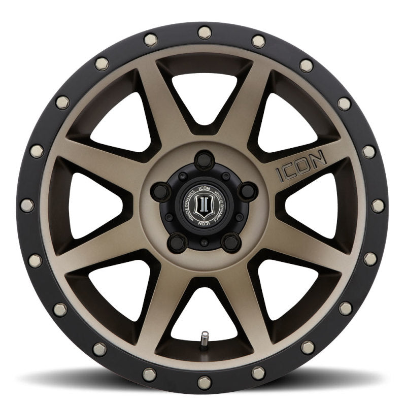 ICON Rebound 17x8.5 5x5.5 0mm Offset 4.75in BS Bronze Wheel-LTW Motorsports