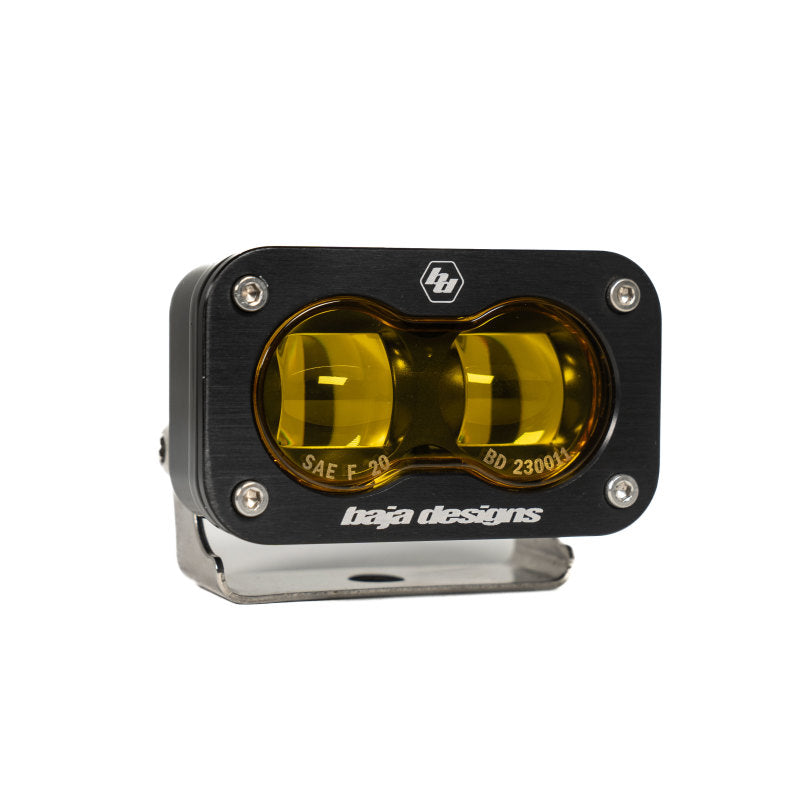 Baja Designs 21-22 Ford F-150 Raptor S2 SAE Dual Fog Pocket Light Kit - Amber-LTW Motorsports