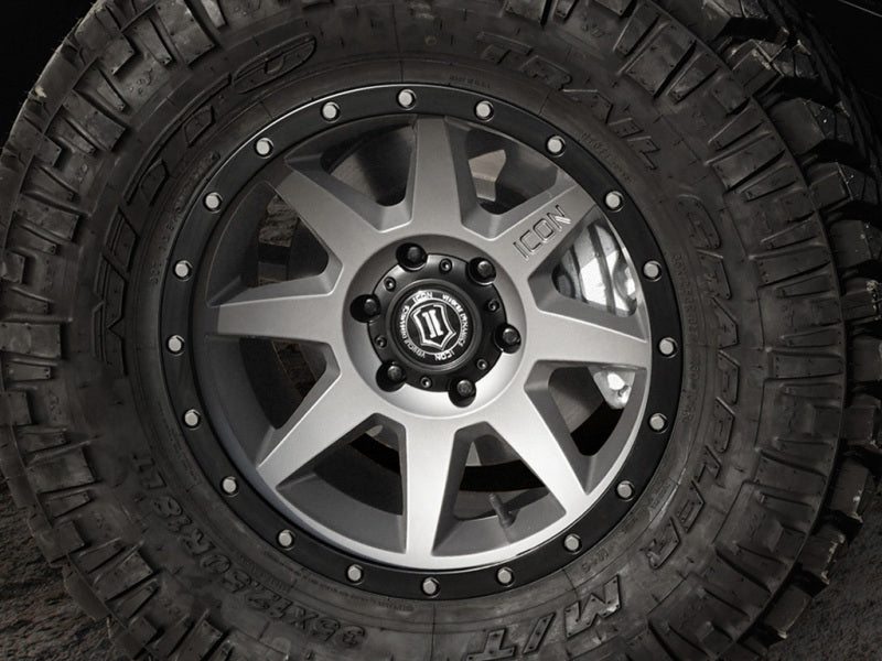 ICON Alloys Lug Nut Kit Black - 1/2in - 24 Lug Nuts w/ Key-LTW Motorsports