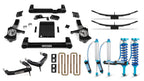 6-Inch Elite Billet Uca Lift Kit with King 2.5 Remote Reservoir Shocks For 19-25 Silverado/Sierra 1500 2WD/4WD Including AT4 and Trail Boss Cognito