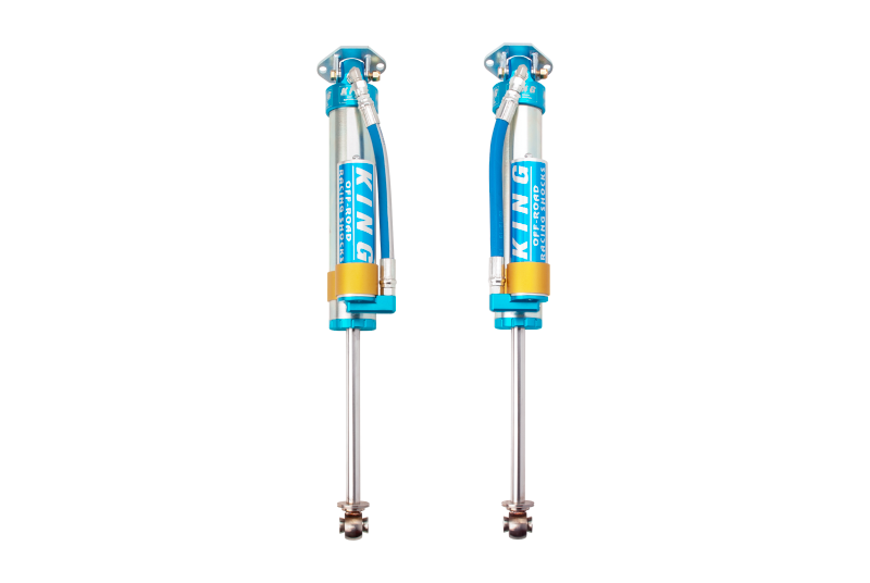 King Shocks 07-18 Jeep Wrangler JK Rear 2.5 Dia Piggy Hose Res Shocks 6in Lift (Pair)-LTW Motorsports