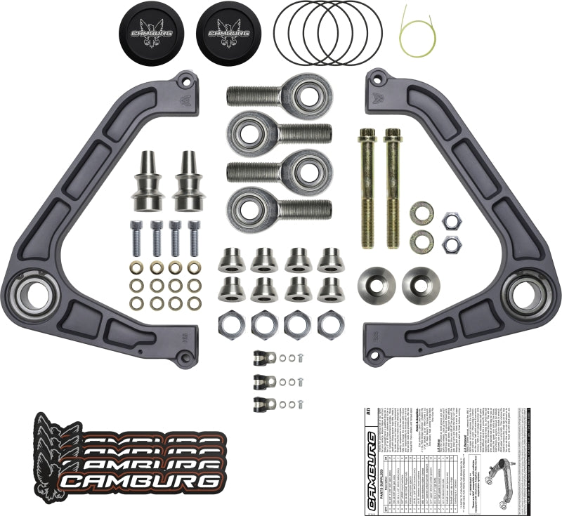Camburg Chevy/GMC 1500 2WD/4WD 19-23 KINETIK V2 Performance Billet Uniball Upper Arms-LTW Motorsports