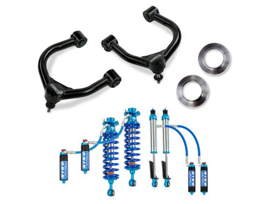 Cognito 3-Inch Elite Leveling Lift Kit With King 2.5 Reservoir Shocks For 22-24 Toyota Tundra 2WD/4WD W/ Rear Coil Springs