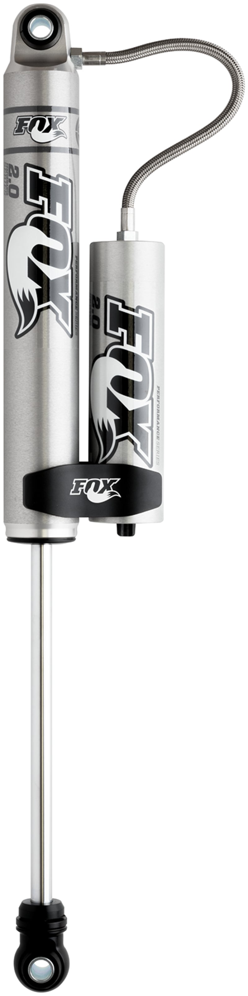 Fox 99+ Chevy HD 2.0 Performance Series 12.1in. Smooth Body Remote Res. Rear Shock / 4-6in. Lift-LTW Motorsports