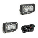 LED Work Light Clear Lens Pair S2 Sport Baja Designs