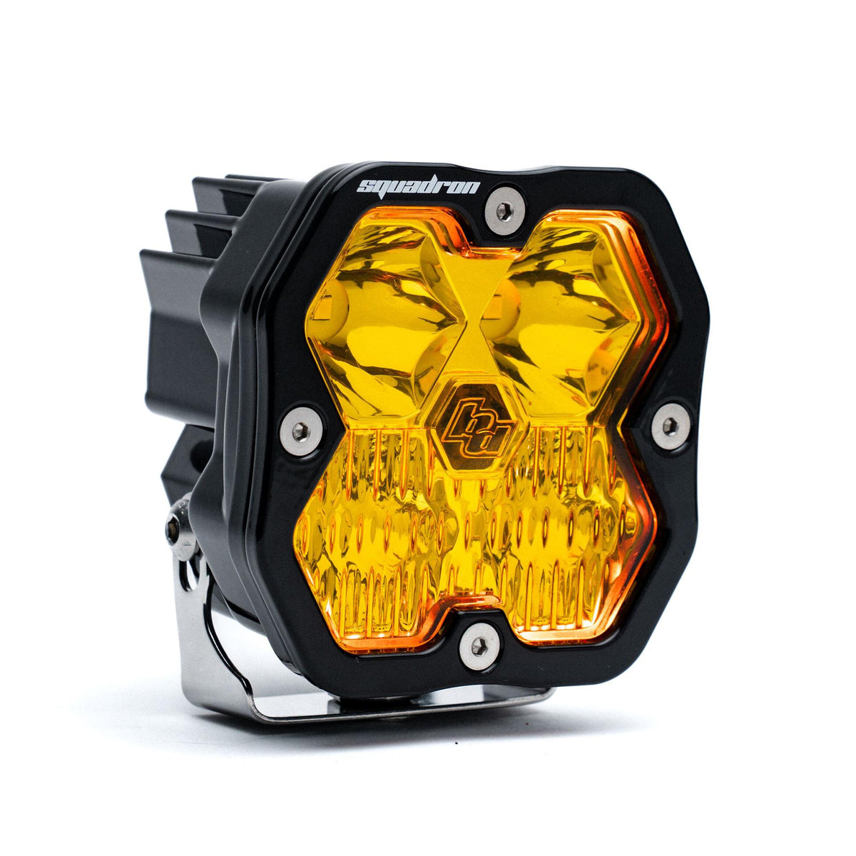 Squadron 2.0 Sport Black LED Auxiliary Light Pod Universal Baja Amber Baja Designs