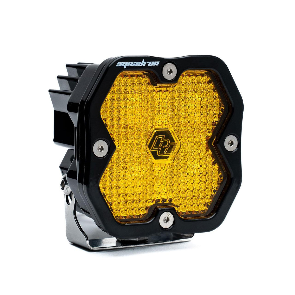 Squadron 2.0 Sport Black LED Auxiliary Light Pod Universal Baja Amber Baja Designs