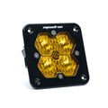 Squadron 2.0 Sport Black Flush Mount LED Auxiliary Light Pod Universal Baja Amber Wide Cornering Baja Designs