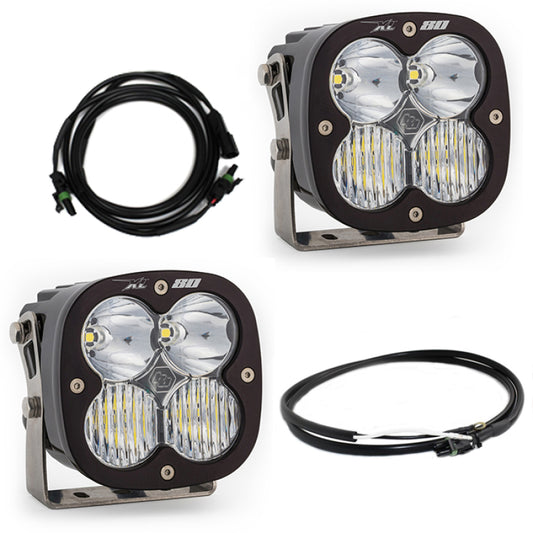 Baja Designs Jeep JL/JT Rubicon Steel Bumper LED Light Kit XL 80 w/Upfitter-LTW Motorsports