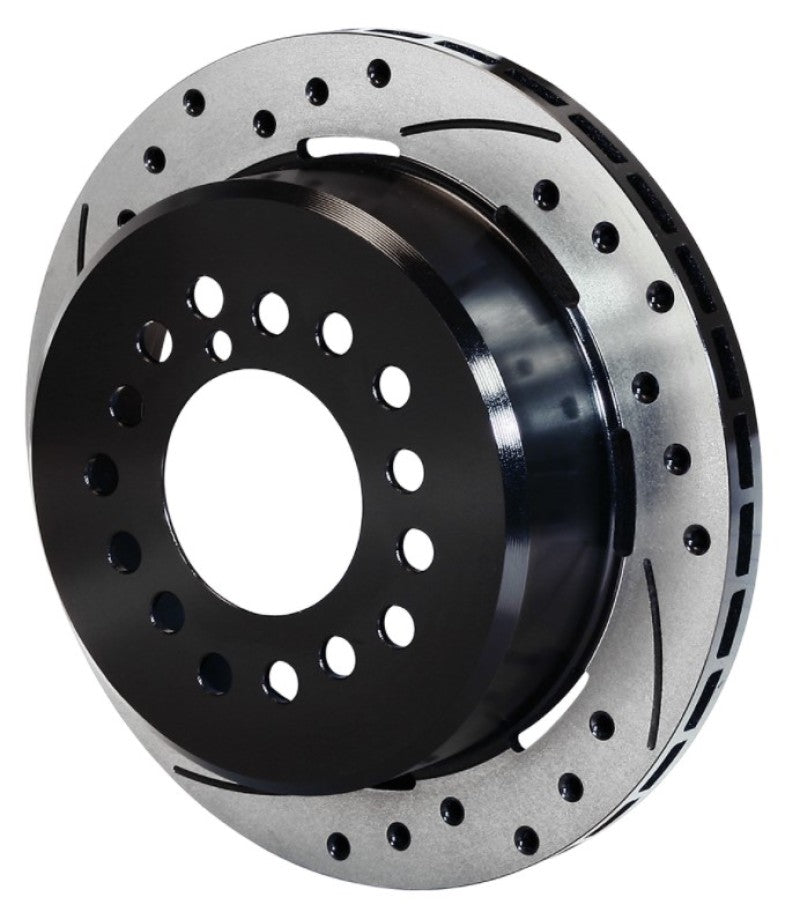 Wilwood Rotor-1.91in Offset-SRP-BLK-Drill-LH 12.19 x .810 - 5 Lug-LTW Motorsports
