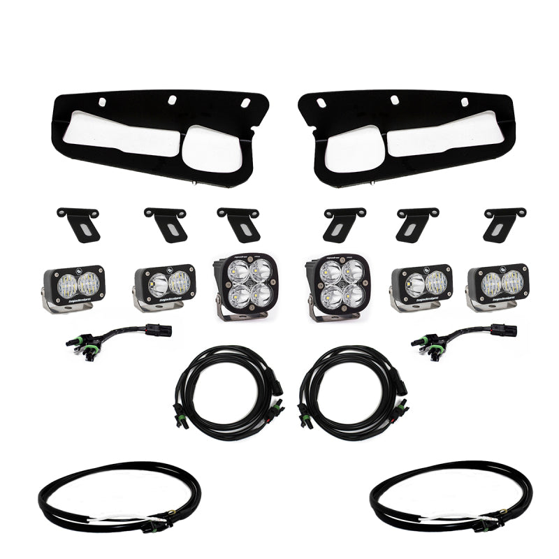 Baja Designs 2021+ Ford Bronco Fog Pocket Kit 21-Up Pro w/Upfitter-LTW Motorsports