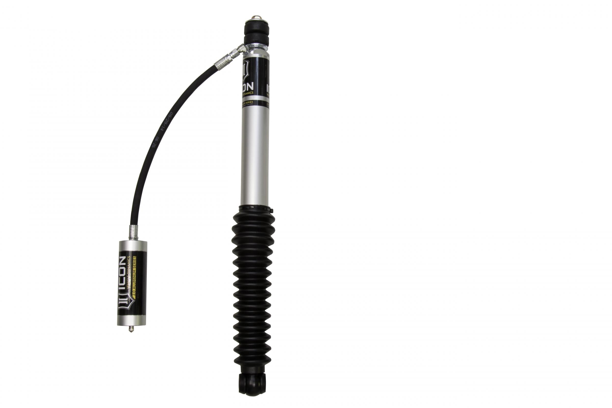 2007-2014 Toyota FJ Cruiser 2003-2024 Toyota 4Runner 2003-2023 Lexus GX 1-3 Inch Lift Rear 2.0 Aluminum Series Shock Absorber Remote Reservoir Icon Vehicle Dynamics