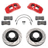 Wilwood 24-25 Toyota Tacoma Front Aero6-DM Big Brake Kit 13.38 In SRP Drilled Slotted Rotor/w Lines