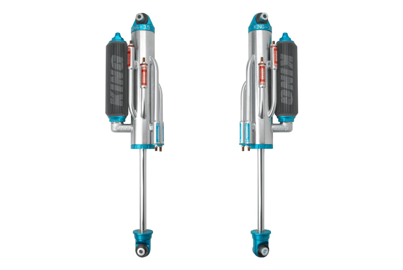 King Shocks 2021+ RAM 1500 TRX Rear 3.5 Dia Full Adjustable 4 Tube Bypass w/ Finned Res Shock (Pair)-LTW Motorsports