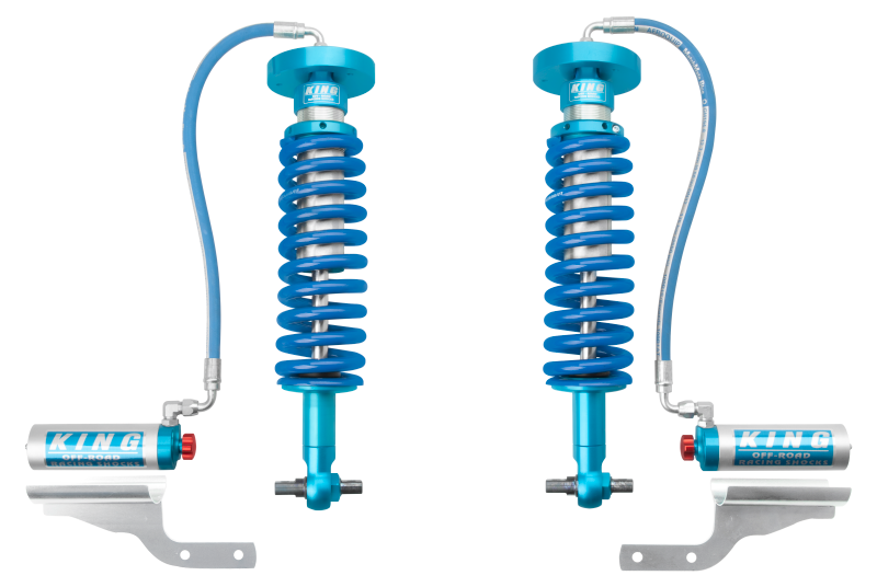 King Shocks 2015+ Ford F150 4WD Front 2.5 Dia Remote Reservoir Coilover w/Adjuster (Pair)-LTW Motorsports