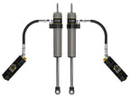 2024-2025 Toyota Tacoma 0-1 Inch Lift Rear V.S. 2.5 Aluminum Series Shock Absorbers Remote Reservoir W/ CDCV Pair Icon Vehicle Dynamics